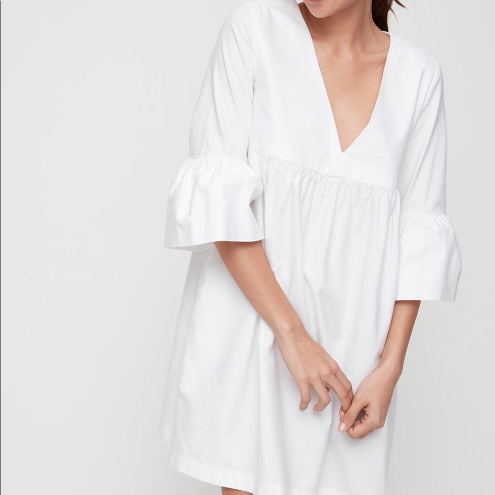 Sunday Best White Mini Dress